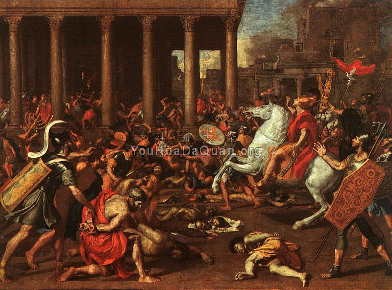 The Conquest of Jerusalem - 尼古拉斯·普桑